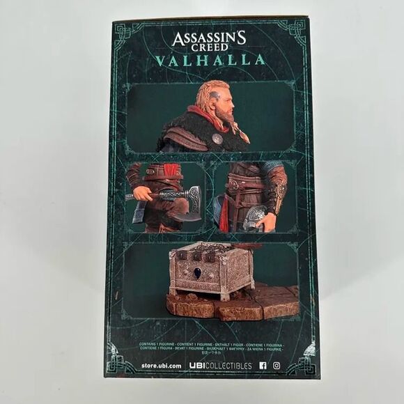 Assassin’s Creed Valhalla Eivor Wolf-Kissed Figure Ubisoft Collectible New Box - Picture 10 of 11